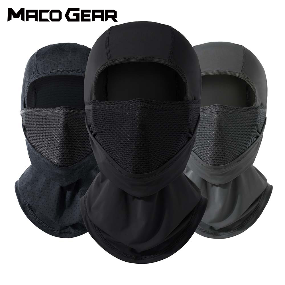 Mountain Biking Helmet Full Face - Balaclava de Verão para Motocicleta, Máscara