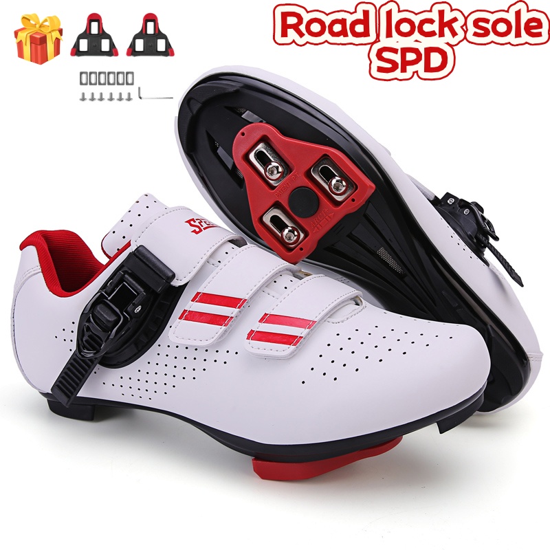 Mountain Biking Shoes - Sapatilhas de Ciclismo de Estrada SPD,