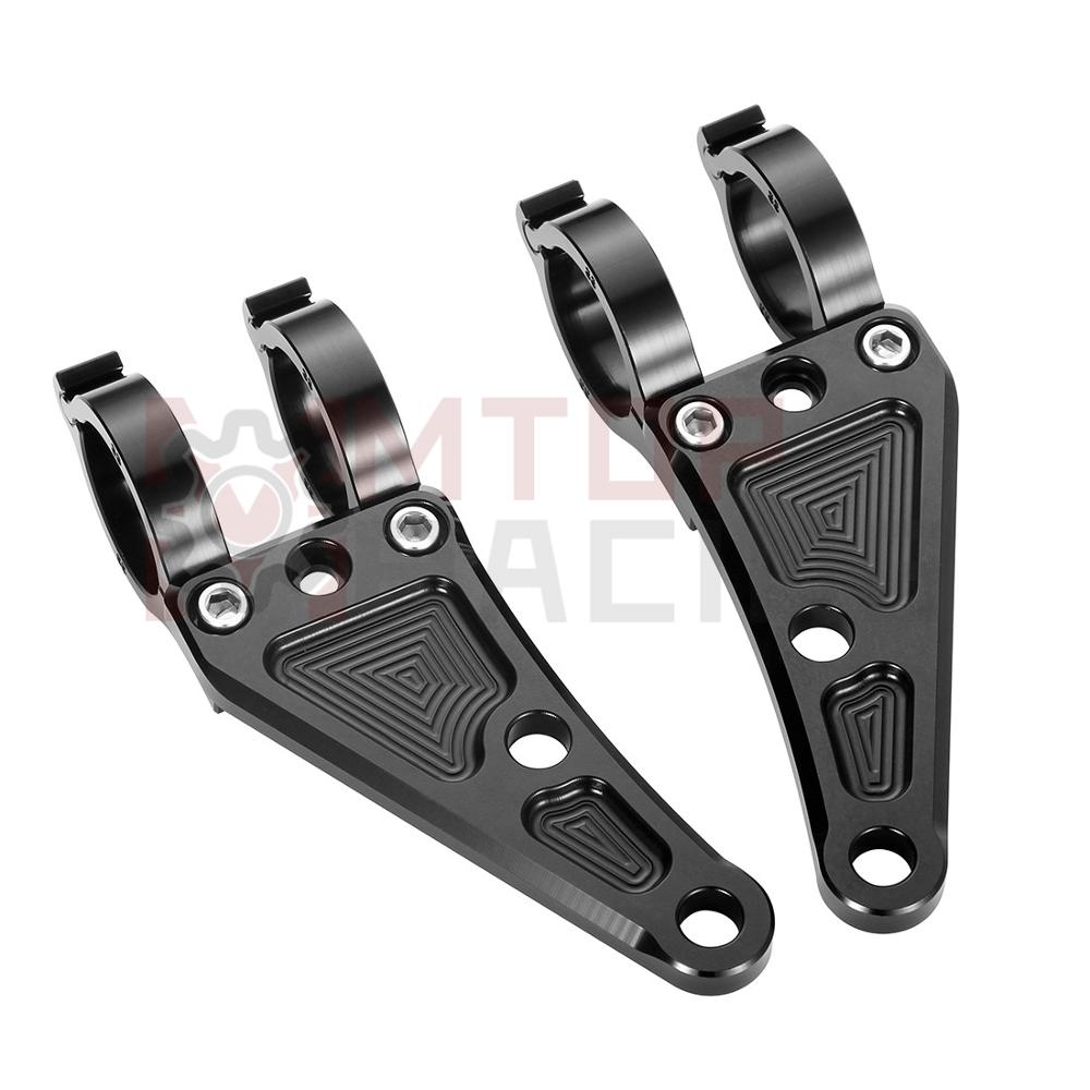 Mountain Biking Denver - Motocicleta cnc farol suporte de montagem