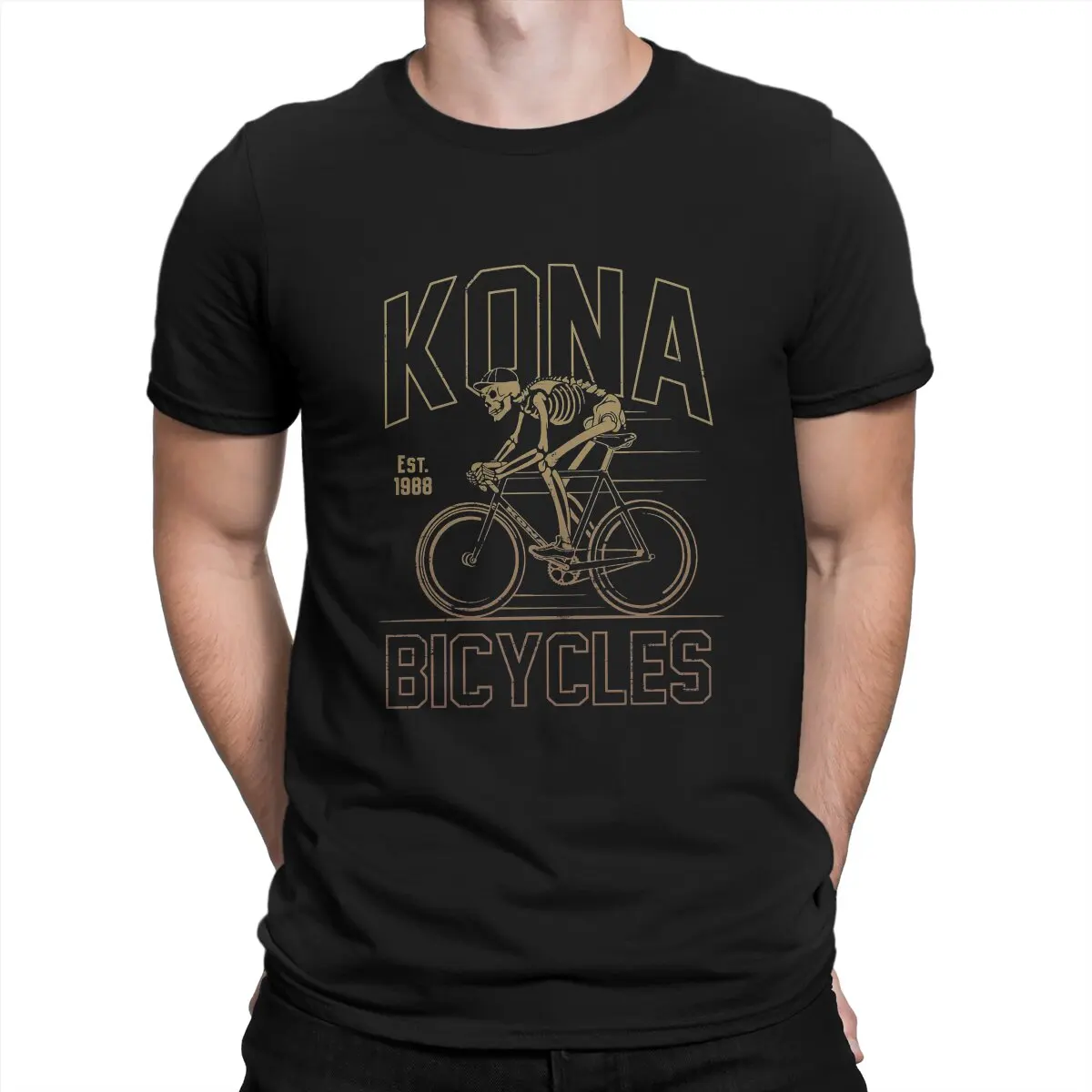 Mountain Biking Shop - Kona-camiseta de bicicleta para homens e
