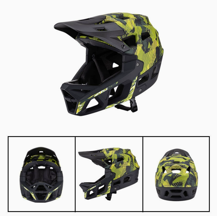 Capacete de Ciclismo Adulto pa - Mountain Biking Helmet Full Face avaliação e preço