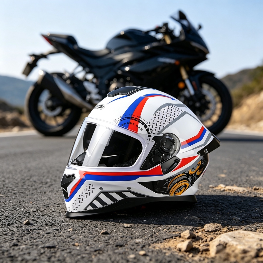 Capacete de Motocicleta Unisse - Mountain Biking Helmet Full Face avaliação e preço