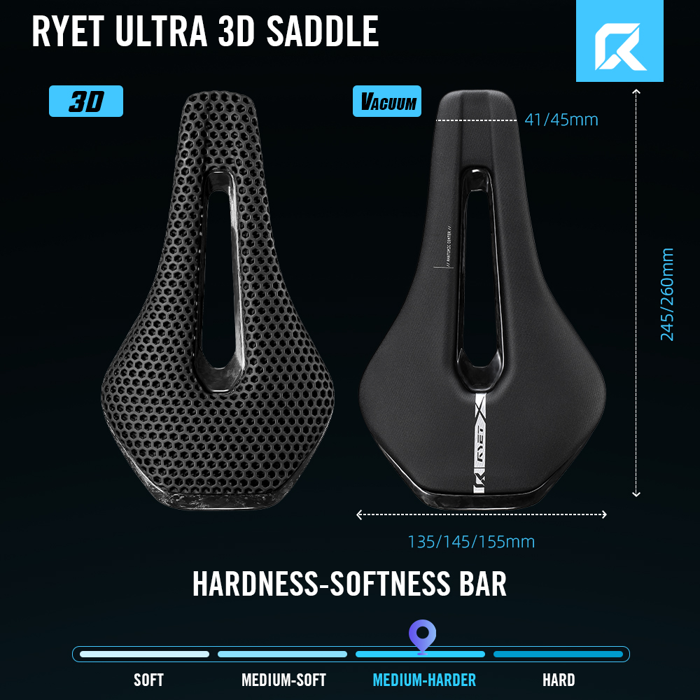 Selim de Bicicleta RYET em Car - Mtb Saddle Lightweight avaliação e preço