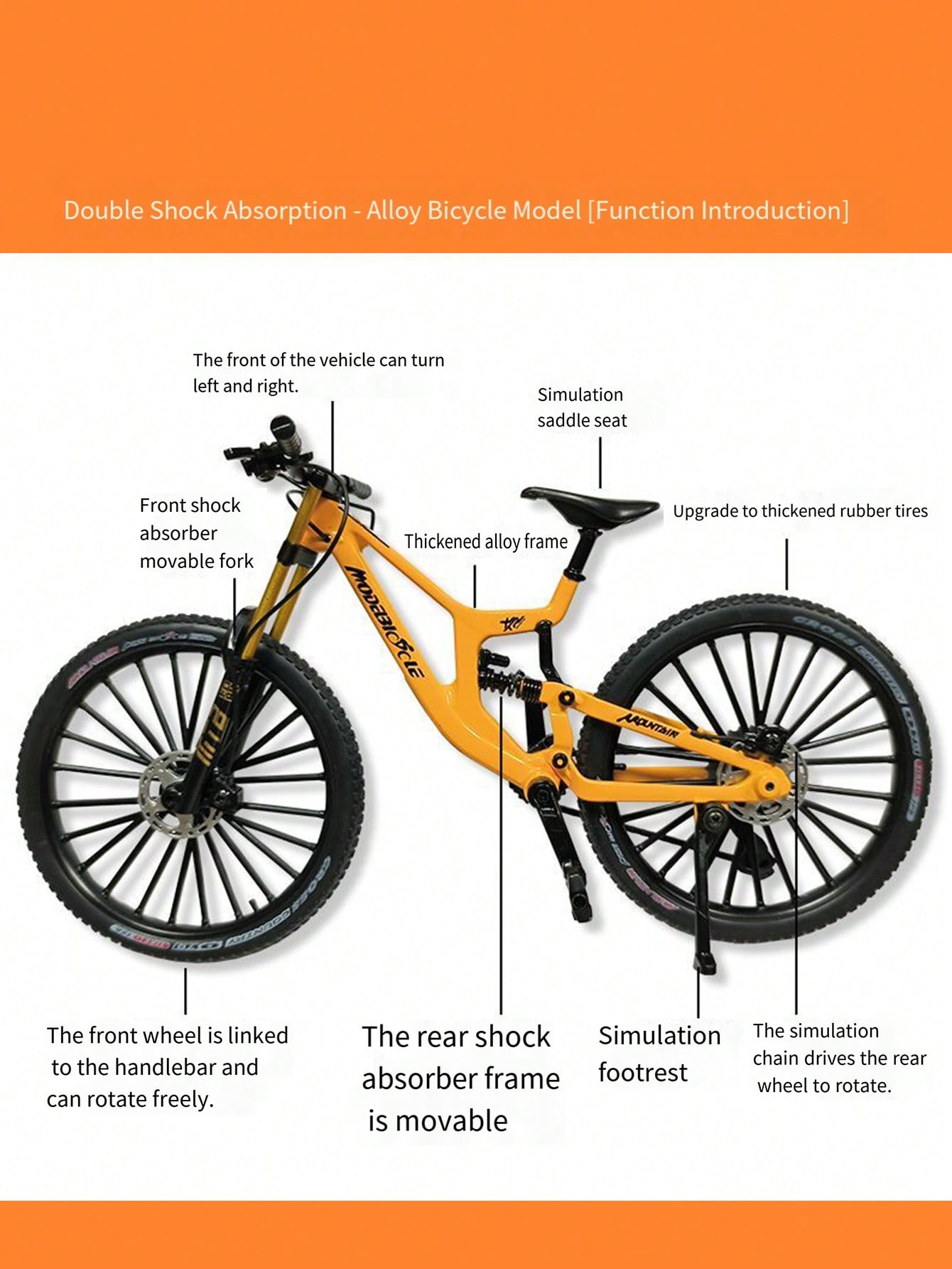 Bicicleta de montanha com susp - Mountain Biking Game avaliação e preço