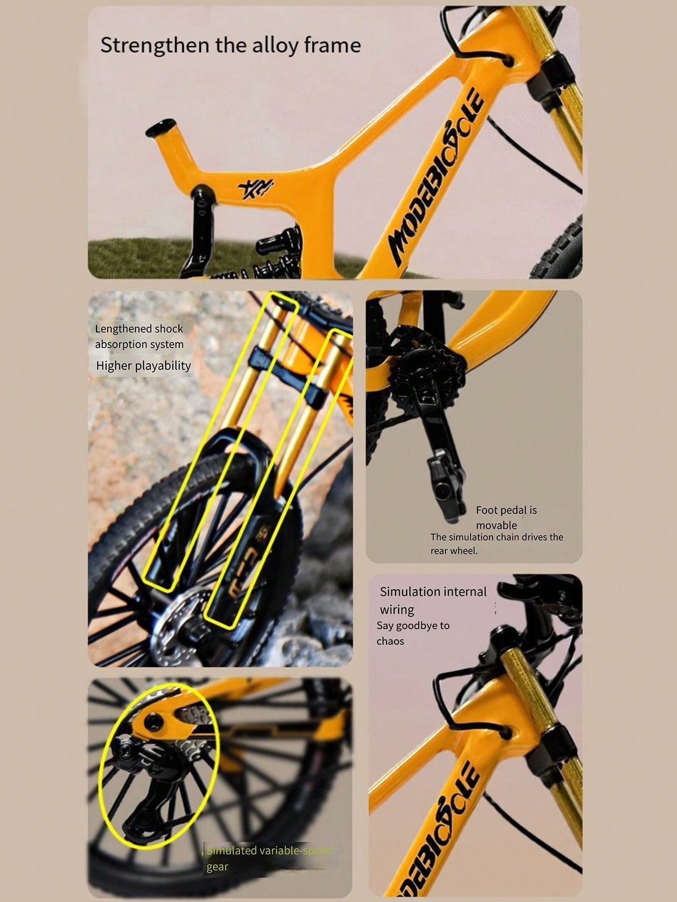 Bicicleta de montanha com susp - Mountain Biking Game avaliação e preço