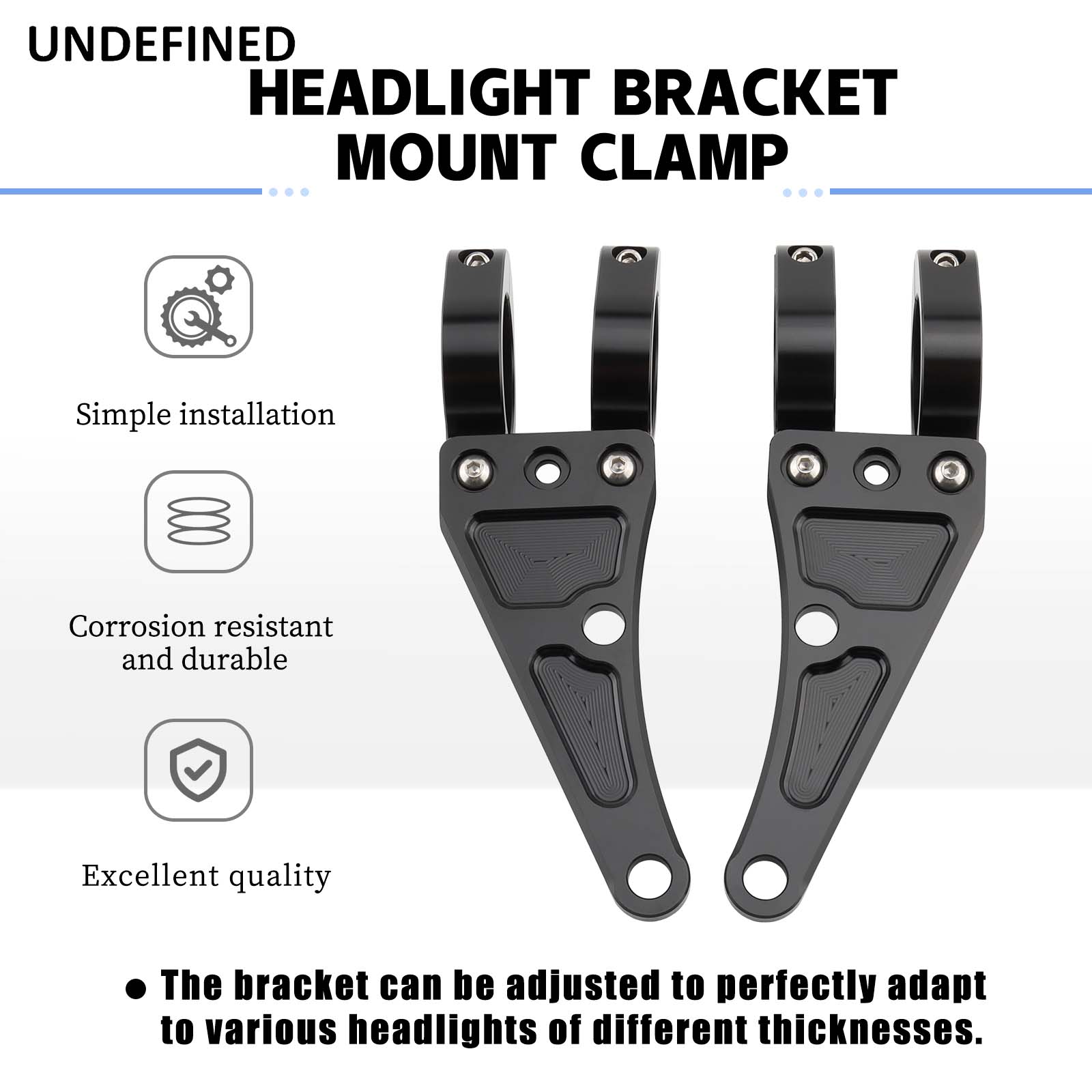 Universal Headlight Bracket Mo - Mountain Biking Shop avaliação e preço