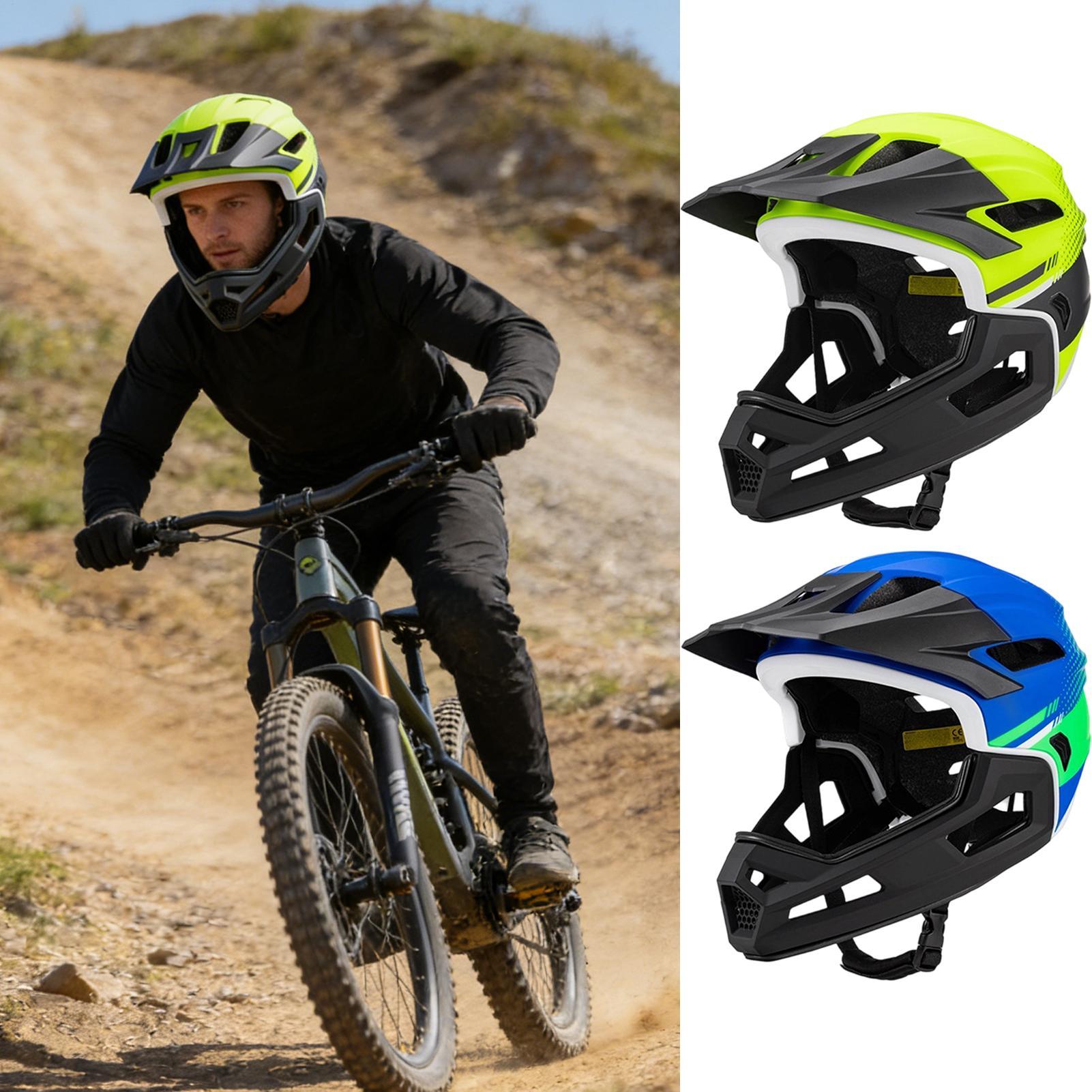 Capacete facial completo para  - Mountain Biking Helmet Full Face avaliação e preço