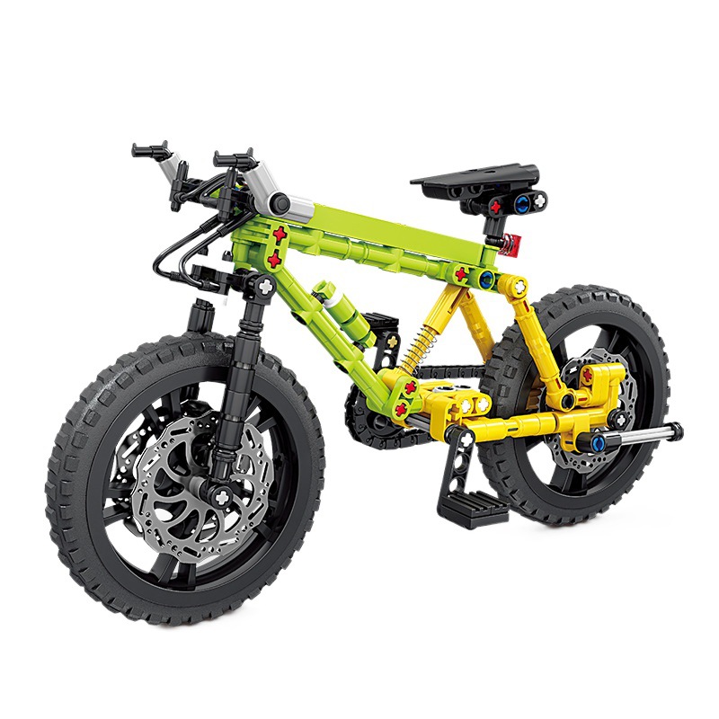 Conjunto de Blocos de Montar d - Mountain Biking Game avaliação e preço