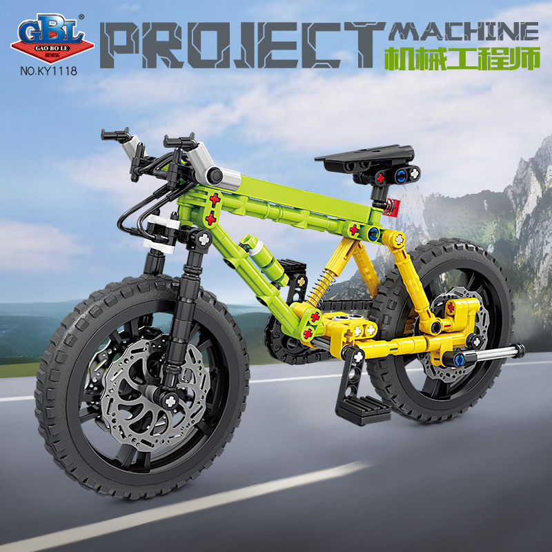 Conjunto de Blocos de Montar d - Mountain Biking Game avaliação e preço