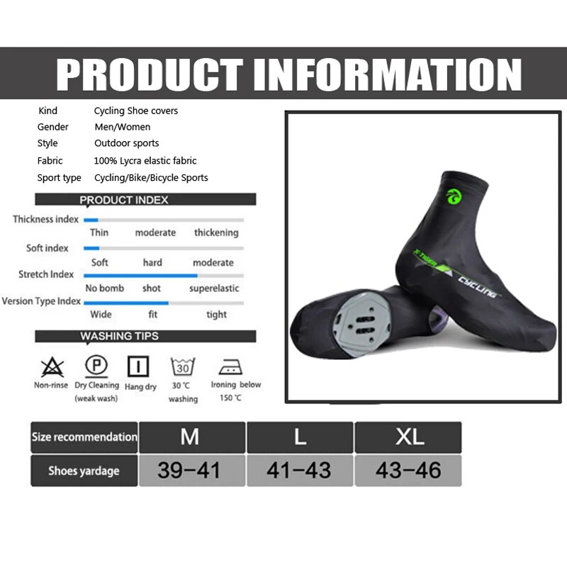 X-TIGER-Cobertura de sapato de - Mountain Biking Shoes avaliação e preço