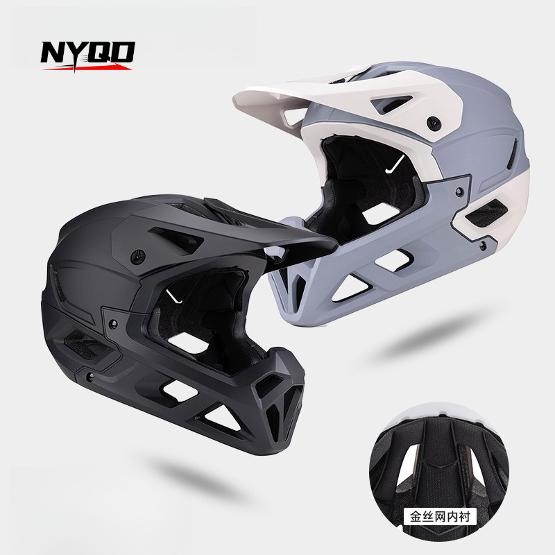 Capacete de Ciclismo Adulto pa - Mountain Biking Helmet Full Face avaliação e preço