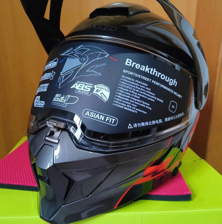 Capacete integral para motocro - Mountain Biking Helmet Full Face avaliação e preço