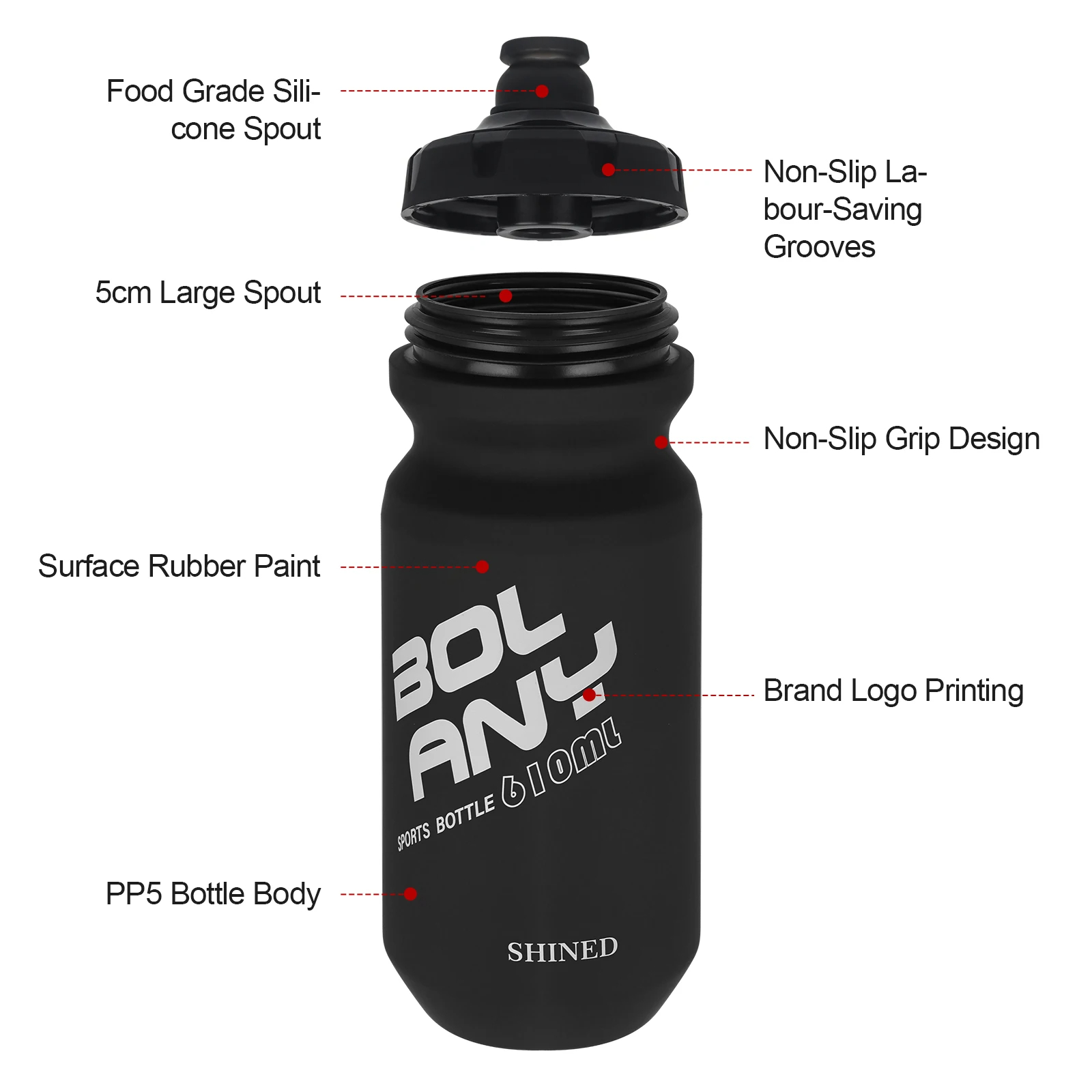 Garrafa de água para bicicleta - Mountain Biking Water Bottle avaliação e preço