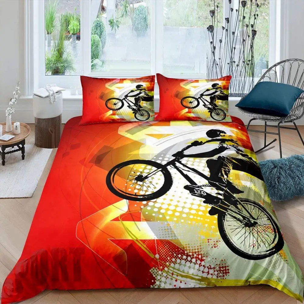 Conjunto de capa de edredão de - Mountain Biking Game avaliação e preço