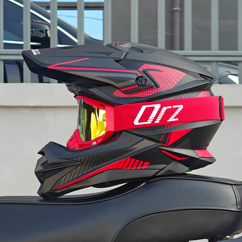 Capacete de Motocicleta Offroa - Mountain Biking Helmet Full Face avaliação e preço