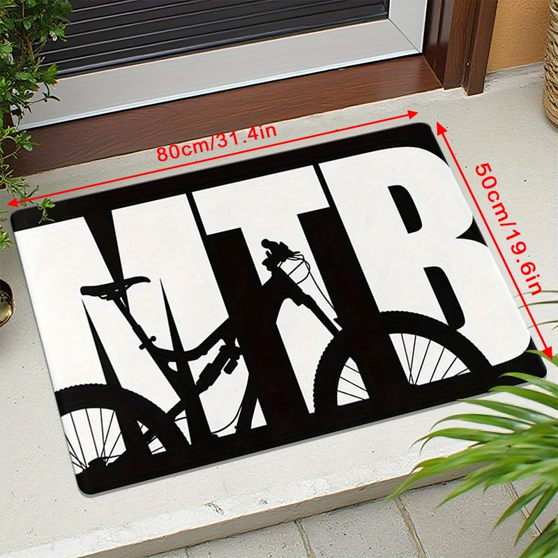 Tapete de entrada com design d - Mountain Biking Game avaliação e preço