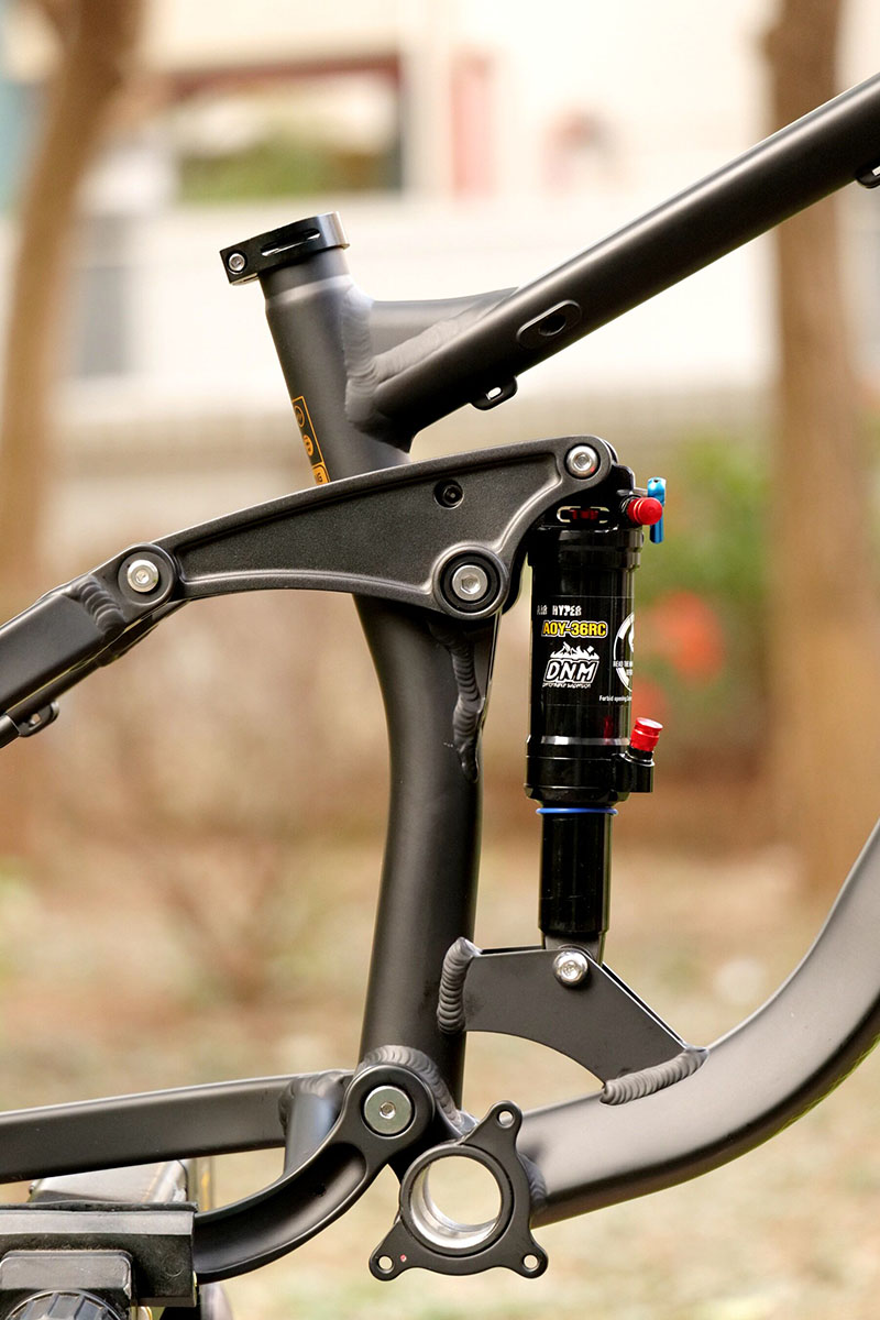 Quadro de Bicicleta com Suspen - Mountain Biking Overalls avaliação e preço