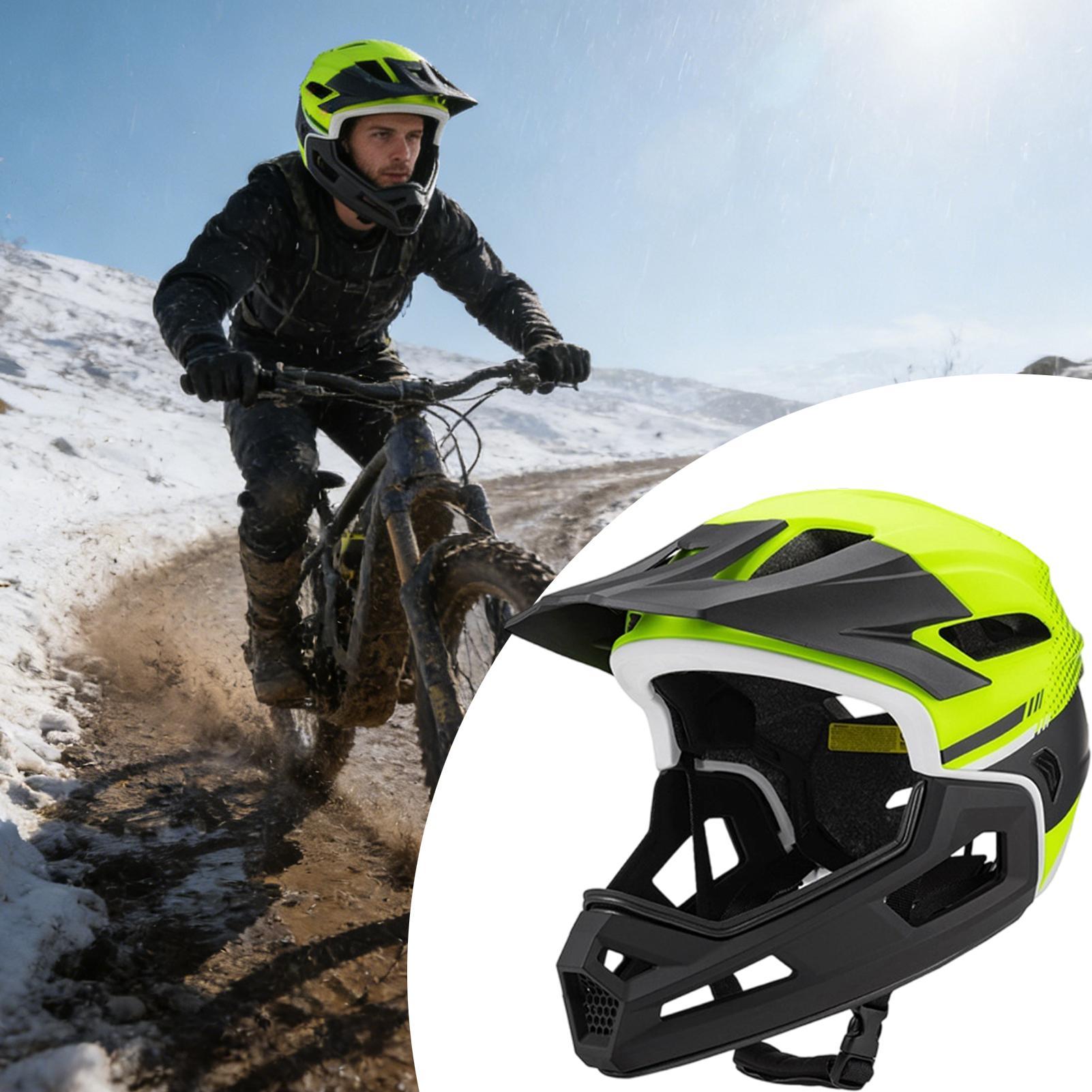 Rosto cheio capacete da bicicl - Mountain Biking Helmet Full Face avaliação e preço